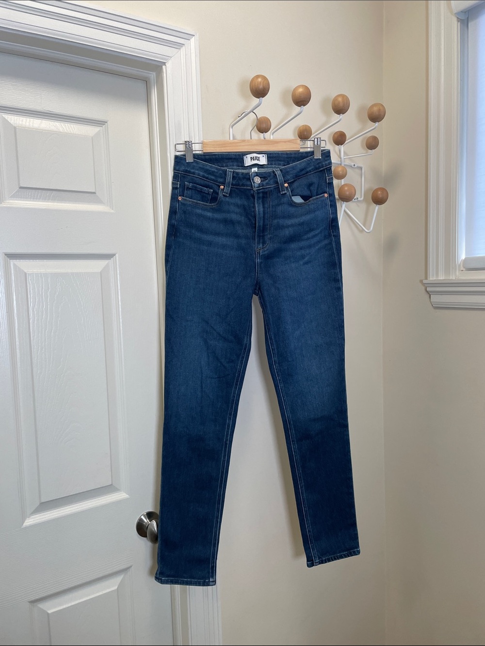 Paige - Classic Gemma Slim Denim Jeans - Blue - 29